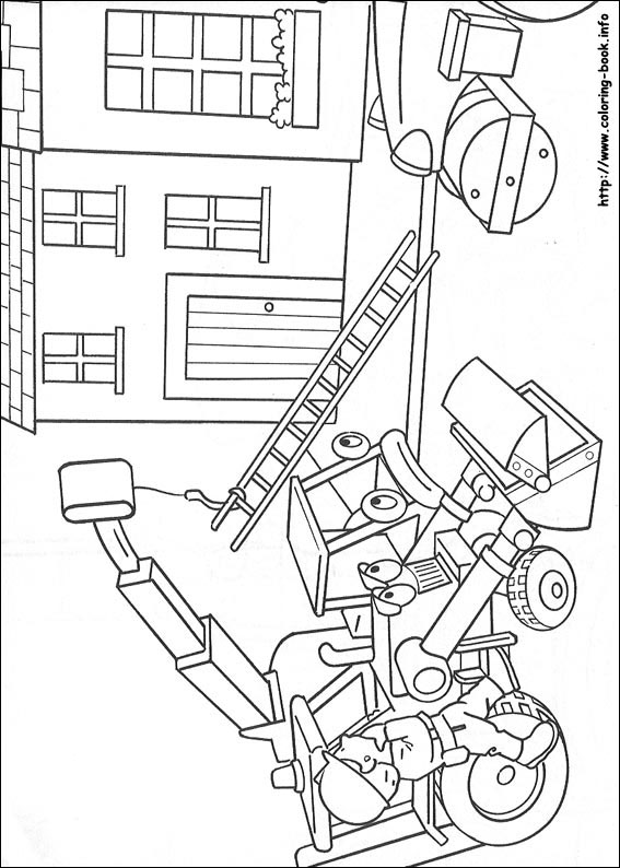 Bob the Builder coloring picture